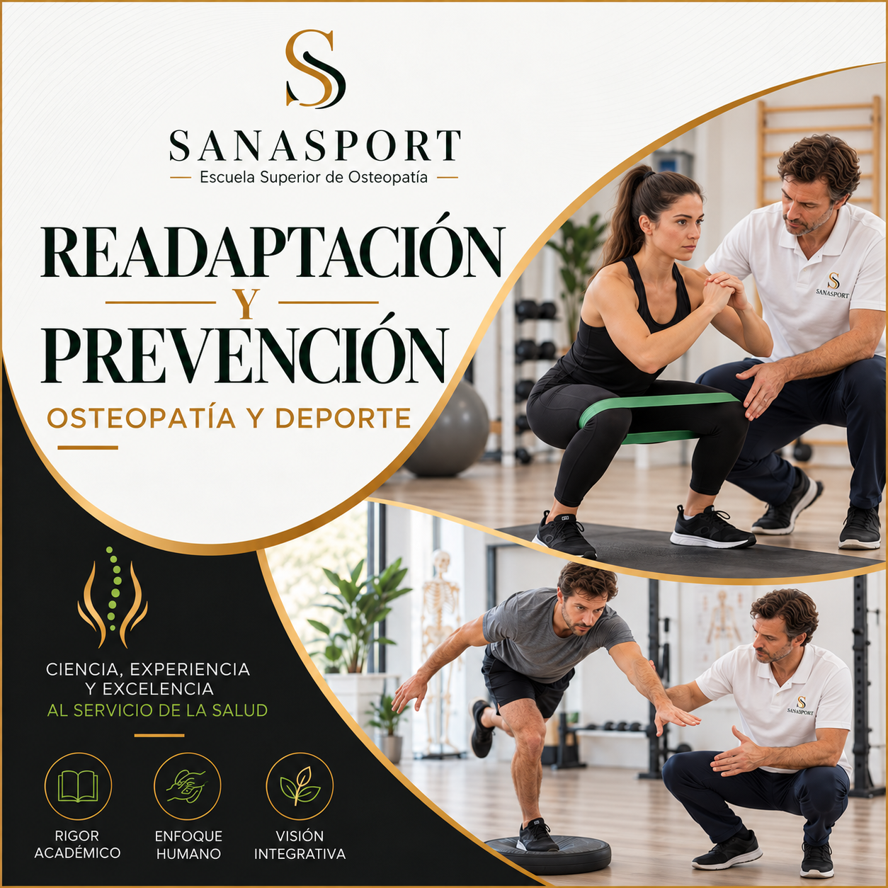 Osteopatia y Deporte; readaptacion funcional